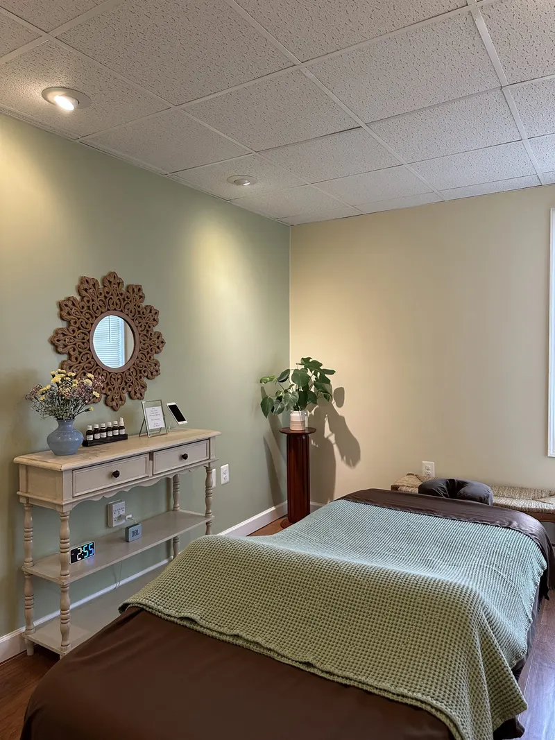 A treatment room at Reston Healing Center
